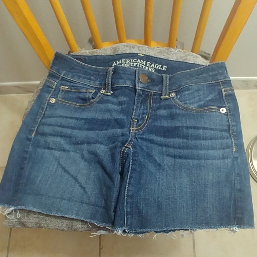 American Eagle jean shorts
